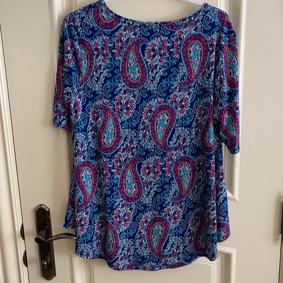 Chico’s A-line t-shirt blouse - Picture 2 of 3